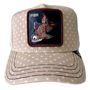 RARE Goorin Bros The Farm Fish Eye Limited Circulation Snap Back Trucker Cap Hat
